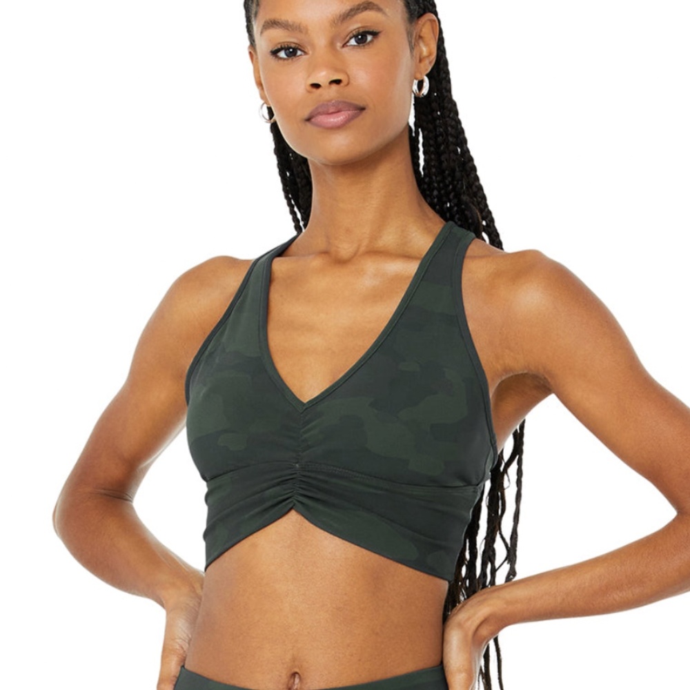ALO Yoga Vapor Wild Thing Bra - Hunter Camouflage